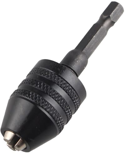 Allecto - Boorkop Conversietool - 1/4 inch Hex Schacht - Snelwissel Adapter voor Boren - Geschikt voor diverse boormachines - Robuuste constructie ...