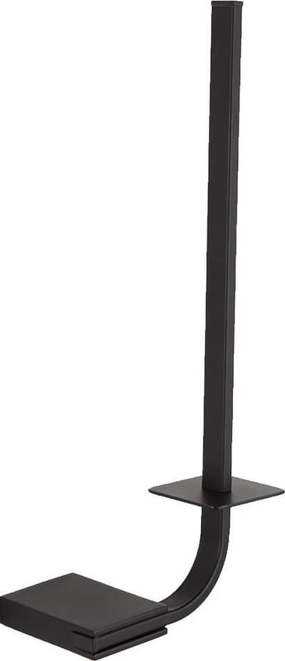 VDN Stainless Reserverolhouder - Toiletrolhouder - Zwart - Reserverolhouder hangend - wc rolhouder