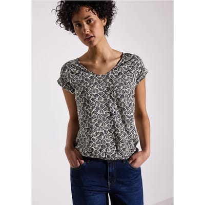 Gedessineerde blouse