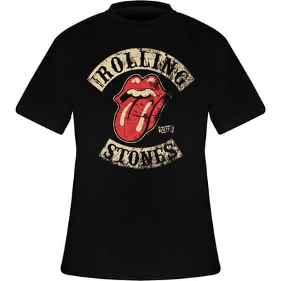 The Rolling Stones - Tour 1978 Heren T-shirt - S - Zwart