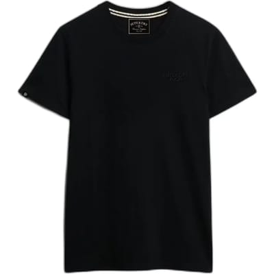 Superdry - Essential Gestapeld Logo Geborduurde T-shirt - Heren - T-shirts