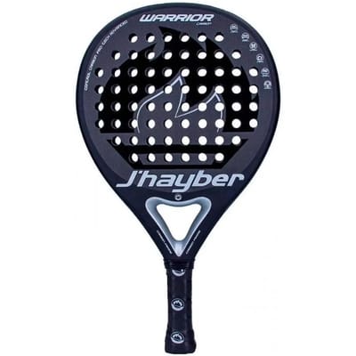 Jhayber Warrior Carbon Zwart Padelracket