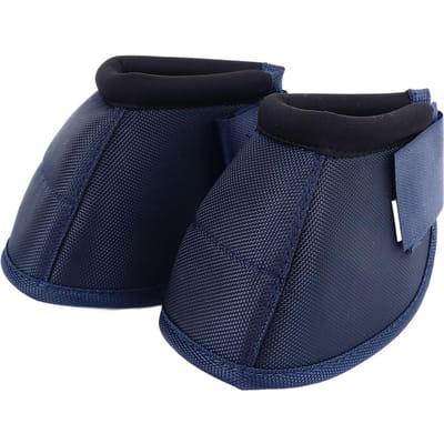 Cloches pour chevaux en tissu Oxford, résistantes à l'usure, confortables et respirantes, pour la protection des sabots de chevaux S bleu foncé