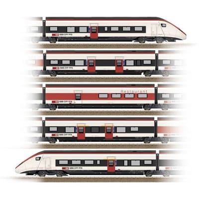 TRIX H0 25810 H0 hogesnelheidstreinstel Rabe 501 Giruno van de SBB