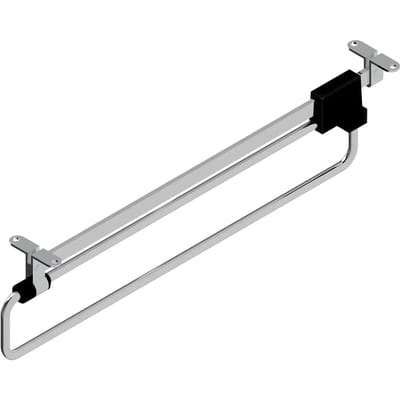 Uittrekbare kledinghanger met opties Woood