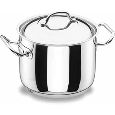 Super hoge professionele pot + deksel Lacor 16 cm
