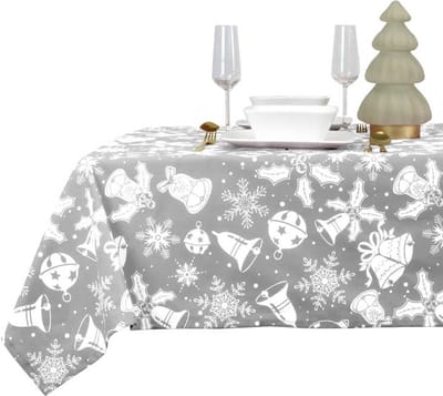 Unique Living - Kerst Tafelkleed - Kerst - Hein 150x250cm Chateau Grey