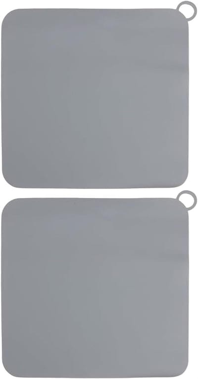 2 Pieces Bouchon de Vidange Shower Lid Square Anti-Odour Silicone Reusable Valve Anti-Odor Easy to Clean and Odor - ShopVlot