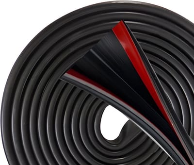 Zelfklevende Rubber Randafwerking - U-vormige Strip voor Deur- en Raamafdichting, Bescherming van Glas en Meubels, Waterdicht en Duurzaam