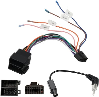 Autoradio Adapterkabel - ISO Stereo Kabelboom - Autoradio Installatie - Inclusief Antenne Adapter - 16-Pins
