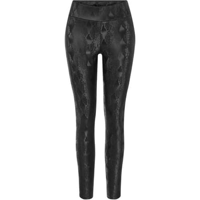 ESMARA Dames legging in lederlook (Slangenprint, 34)
