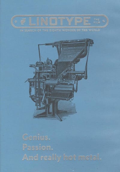 Linotype, The Film (In Search Of The Eighth Wonder Of The World) (DVD)