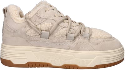 Steve Madden Boomer-f Sneakers Taupe Multi Maat: 42 | Sneakers Outlet | Dames | Beige