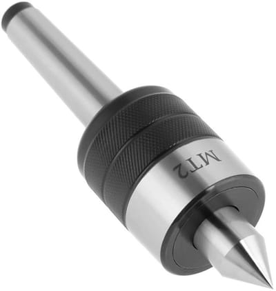 Dailygoods - MT2 Live Center voor Precisietornier met Hoogwaardige Kogellagers