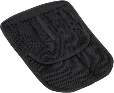 Opbergtas Kofferbak - Organizertas Motor - Reis Organisatie - Drie Mesh Vakken - 33 x 22 x 1 cm - Zwart