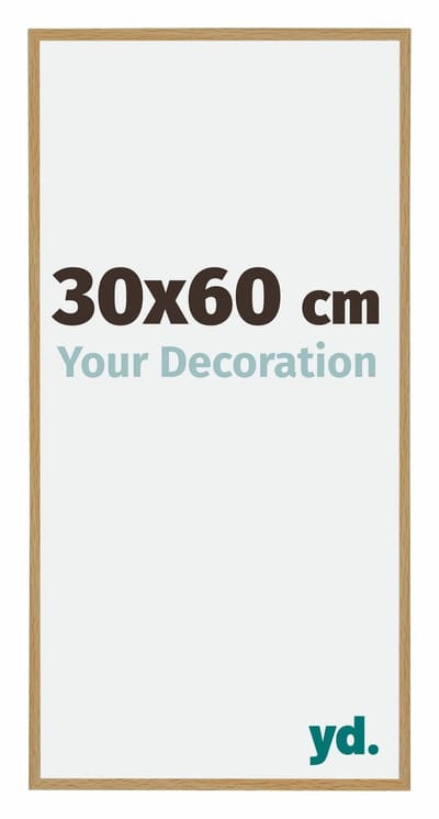 Your Decoration - Fotolijst 30x60 cm - Kunststof - Beuken Licht - Evry