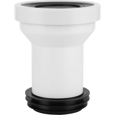 Verhoog Toilet Aansluitadapter Afvoer Afvoerpijp Toiletaccessoires voor Uitlaatpijp white