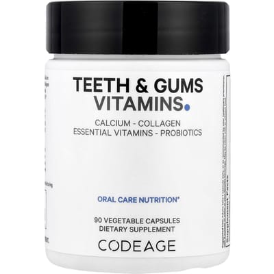 Vitamines pour les dents et les gencives, 90 gélules végétales