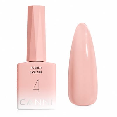 Canni - Rubberbase - 10 ml - HEMA-vrij - TPO-vrij - Rubber base - Rubber base coat - Rubber base gellak - Rubber base gel - Rubberbase gellak - Rubberbase clear