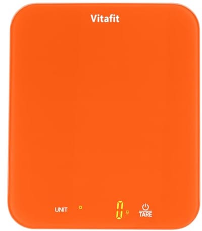 Digitale Keukenweegschaal - Gehard Glas - Hoge Precisie tot 15 kg - Intuïtieve Functies - Voor Koken en Bakken