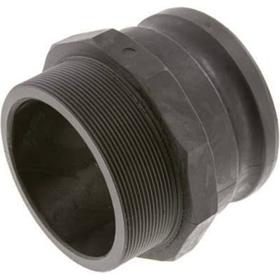 Camlock DN 90 (4'') Koppeling PolypropyleenR 4'' met buitendraad Type F MIL-C-27487