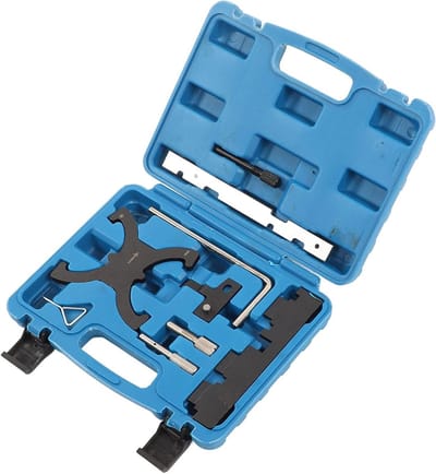 Nokkenas Spanner Gereedschap - Timing Gereedschap Set - Motor Onderhoud - Nauwkeurige Uitlijning - 9 Delig - Grijs