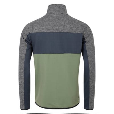 Dare 2B Venture Fleecejack Heren (Houtskool Grijs/Zwart Marl/Livijn Groen)