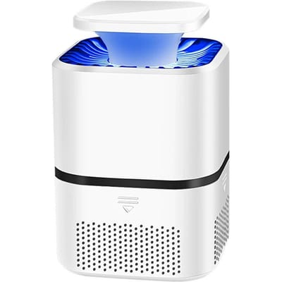 Lampe anti-moustiques électrique pour intérieur, appareil d'aspiration physique pour la maison white