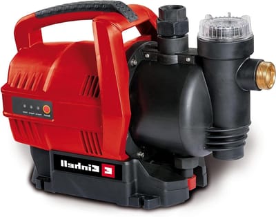 Automatische Hydrofoorpomp - Tuinpomp - Automatisch Water Verpompen - Elektronische Doorgloopbeveiliging - 3600 Liter Per Uur - Rood