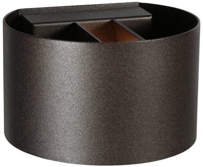 Cacao wandlamp Muro 3364CA, G9 LED dimbaar, trendy design, metaal en kunststof, 13x11x8 cm, Steinhauer