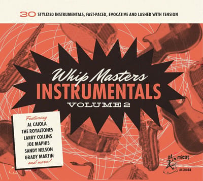 Various Artists - Whip Masters Instrumentals Volume 2 (30 Stylized Instrumentals, Fast-Paced, Evocative And Lashed With Tension) (CD)