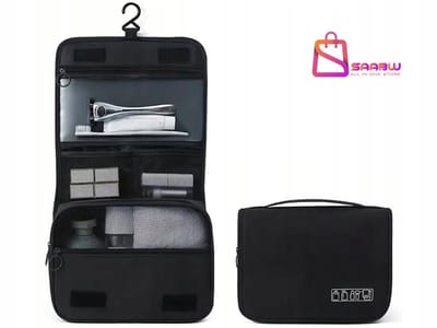 Reis Toilettas Ophangbare Cosmetica Organiser met Haak & Handvat – Waterdicht – toilettas heren – toilettas dames – toilettassen – toilettas met haak – 78175
