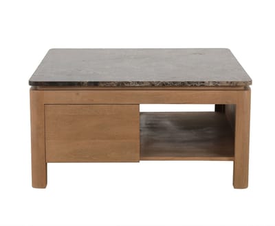 StarFurn Bovenblad Salontafel Dallas Bruin Marmer