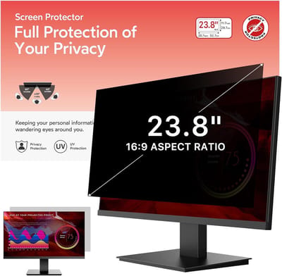 Famanu - Privacyfilter monitor - 23,8 inch - 16:9 - Anti-spion en anti-reflectie