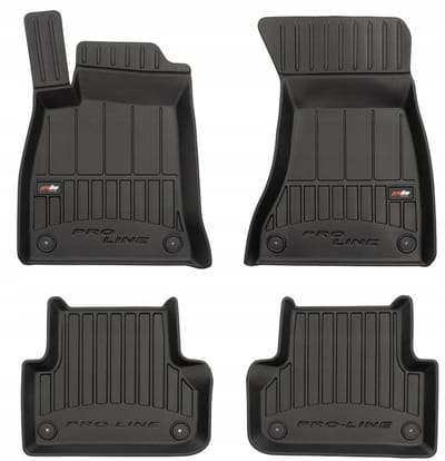 Frogum No.77 - Automatmatten passend voor Audi A4 B9 2015-2023 - 3D Korfmodel - TPE Rubber - Zwart