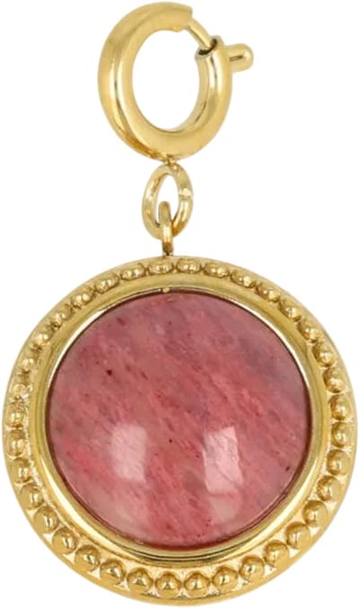 My Bendel - Grote Rozenkwarts Bedel • Liefde & Verbinding - met Luxe Cadeauverpakking | Sieraden Voor Dames