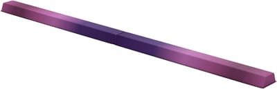 SPORTNOW Evenwichtsbalk - Kunststof, Oxforddoek - 236x15x6,5cm - Paars, Roze