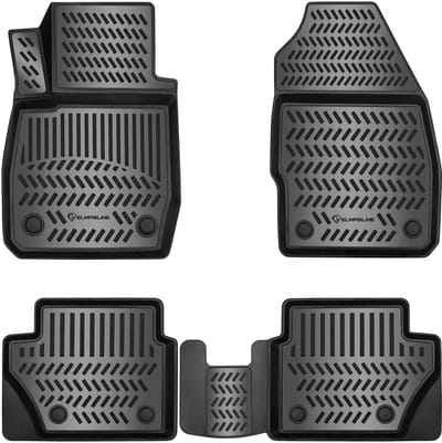 3D Rubber Automatten voor FORD FIESTA 2017-2026 [VIII] - geurloos & op maat - hoge rand