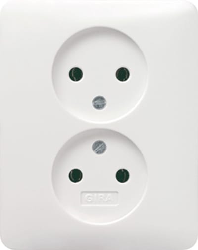 Gira wandcontactdoos Standaard 55 (WCD-schakelmateriaal) - 079803 - E2FVJ