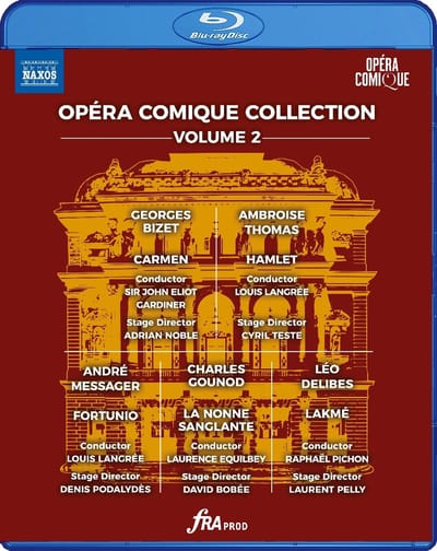 Anna Caterina Antonacci, Sir John Eliot Gardiner, Louis Langree, Stephane Degout, Sabine Devieilhe - Opera Comique Collection, Vol. 2 (5 Blu-ray)
