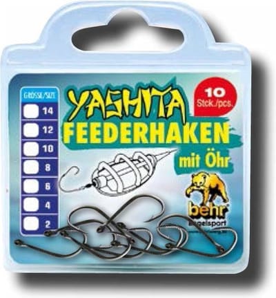 10 x Feederhaken Met Oog Maat 14 Feeder Haken Feedermontage Feederhaakjes Oogje Haakjes Feederen Vis