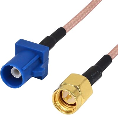 BG4U - GPS Verloopkabel Adapter - Fakra (m) naar SMA (m)