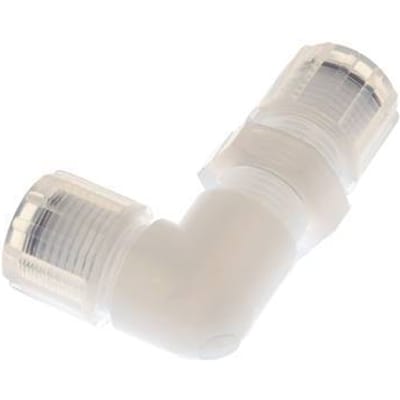 10x8mm & PFA L-Vorm Knelfitting Binnendraad Schotdoorvoer 10bar