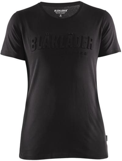 Blaklader Dames T-shirt 3D 3431-1042 - Zwart - XL