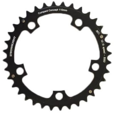 STRONGLIGHT Type 110 S Kettingblad 5-gaats binnen 10/11-speed, zwart Uitvoering 34