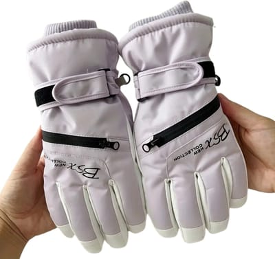 Livano Skihandschoenen - Handschoenen Winter - Handschoenen Dames - Touchscreen - Waterdicht - Winddicht - Paars