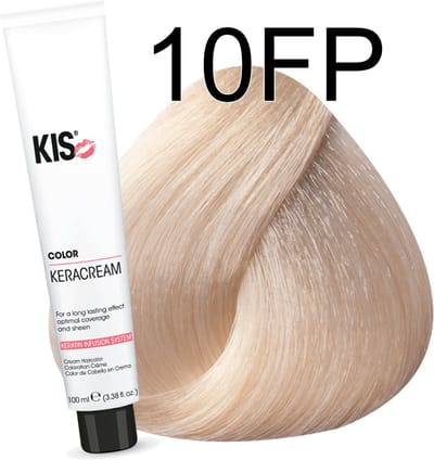 Haarverf 10FP Parelblond - 100 ml Keracream | KIS