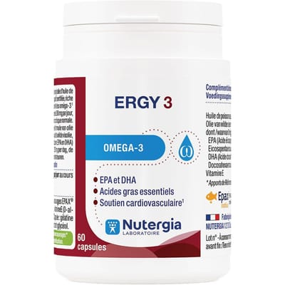 Nutergia Ergy 3 60 Capsules
