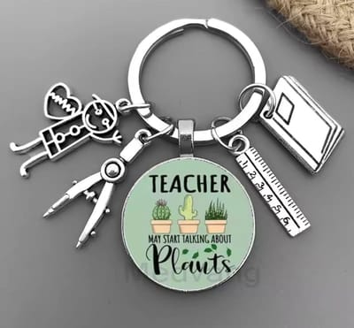 Akyol - Teacher – Sleutelhanger – sleutelhanger leraar - juf sleutelhanger- juf cadeau – docent – meester sleutelhanger – cadeau