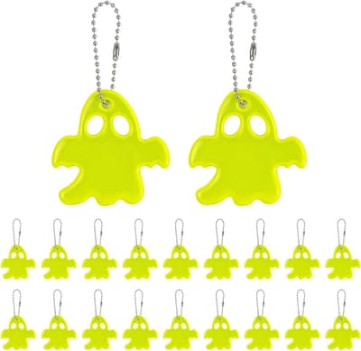 Reflecterende Hangers voor Kinderen, 20 Stuks, Veiligheid Reflectoren voor Rugzakken, Fietsen en Wandelen